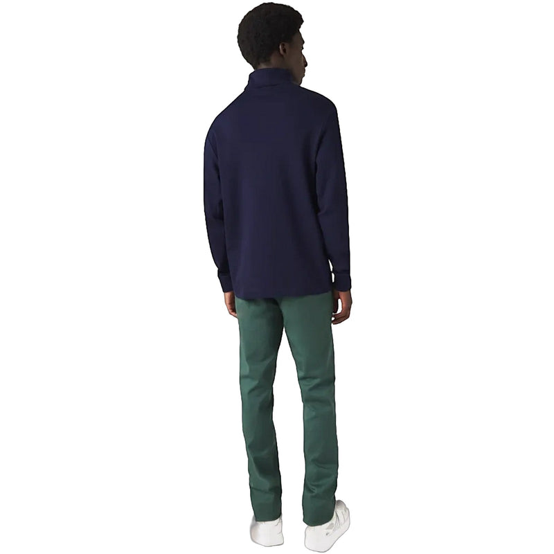 Maglie a manica lunga Uomo Lacoste - Long Sleeved Turtle Neck Tee-Shirt - Blu