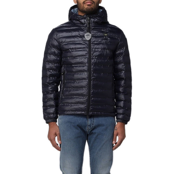 Giubbini Uomo Blauer - Giubbini Corti Imbottiti Ovatta - Blu