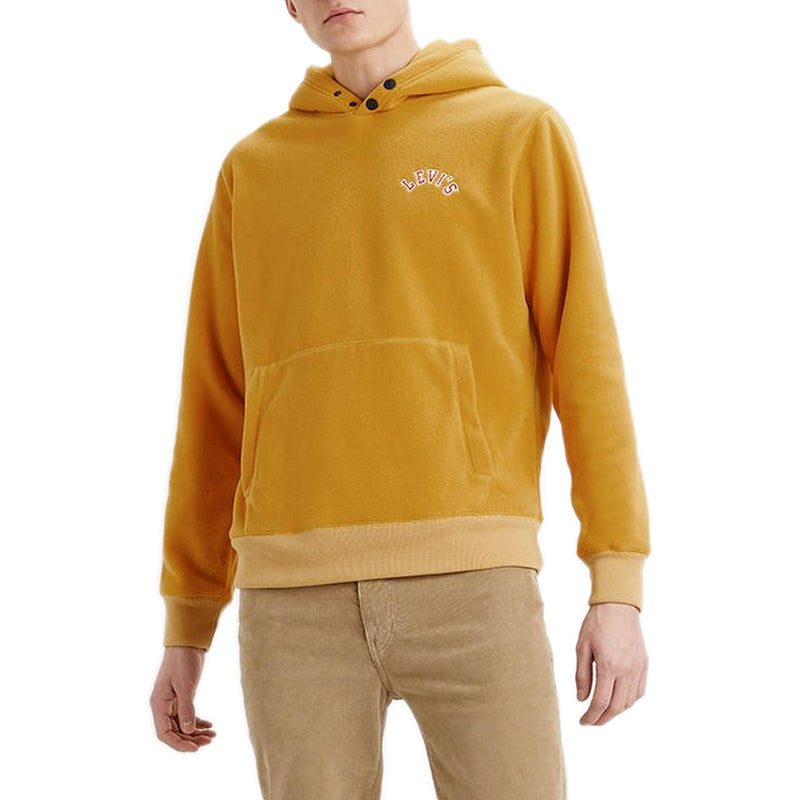 Felpe con cappuccio Uomo Levi's - Polar Fleece Hoodie Golden Yel  Pile - Giallo