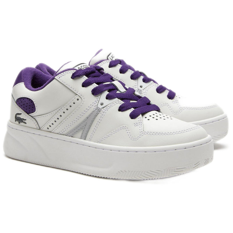 Sneaker Donna Lacoste - L005 Sneackers Leather - Bianco