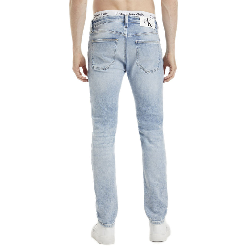 Jeans Uomo Calvin Klein - Skinny - Azzurro