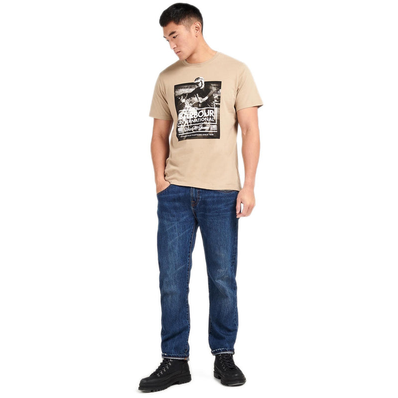 T-shirt Uomo Barbour International - Morris Tee - Beige