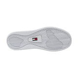 Sneaker Donna Tommy Hilfiger - Wmns Basket Wild Animal Cupsole - Bianco