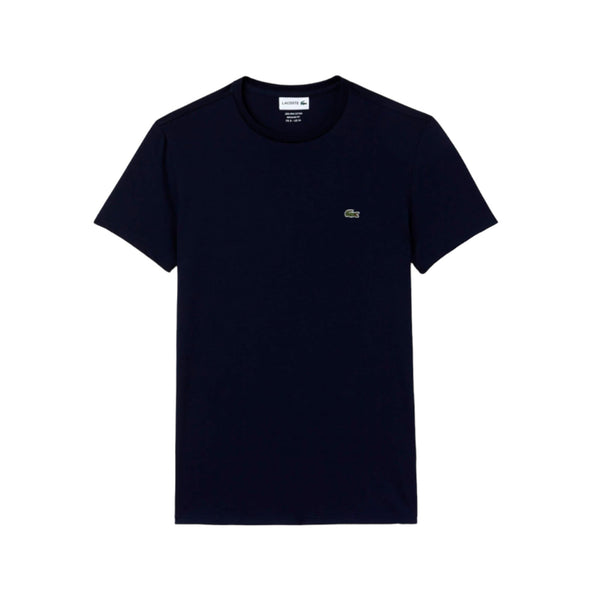 T-shirt Uomo Lacoste - T-Shirt 100% Pima Cotton - Blu