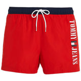 Pantaloncini e calzoncini Uomo Tommy Hilfiger - Sf Short Drawstring - Rosso