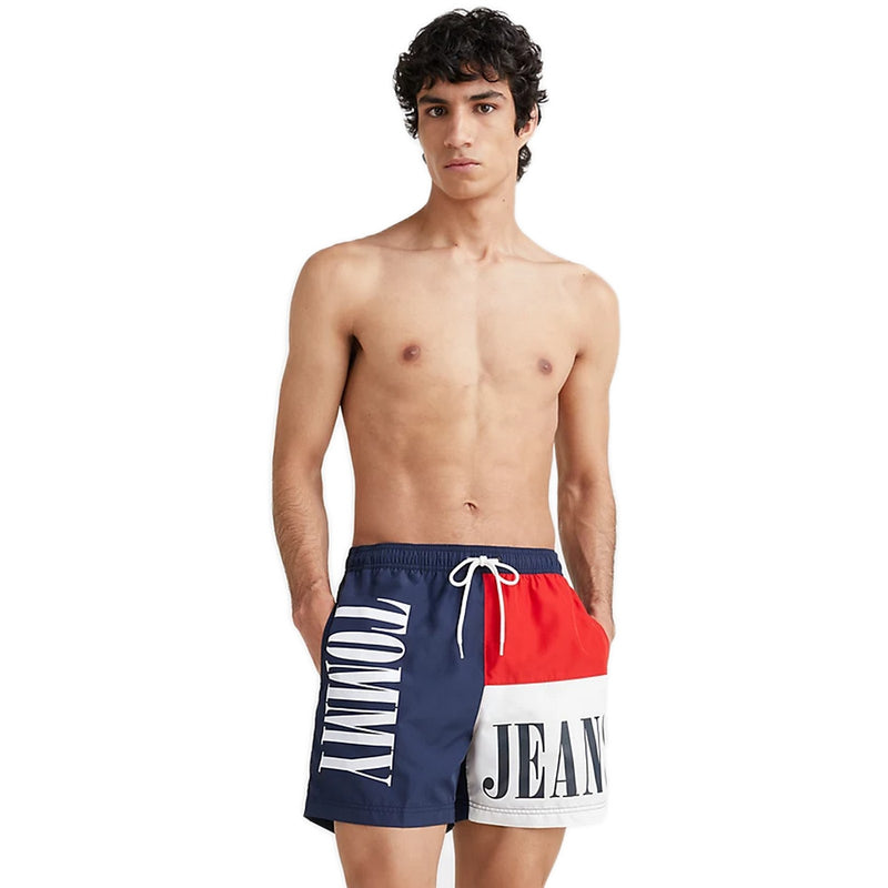 Pantaloncini e calzoncini Uomo Tommy Hilfiger - Sf Medium Drawstring Colorbloc - Multicolore