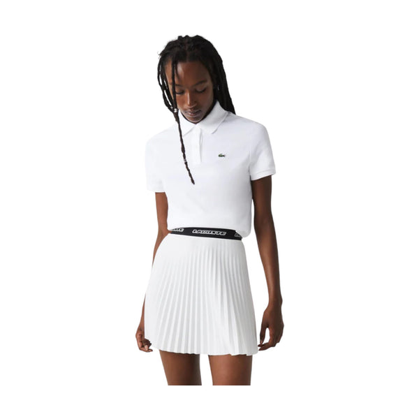 Polo Donna Lacoste - Maglietta M/C - Bianco