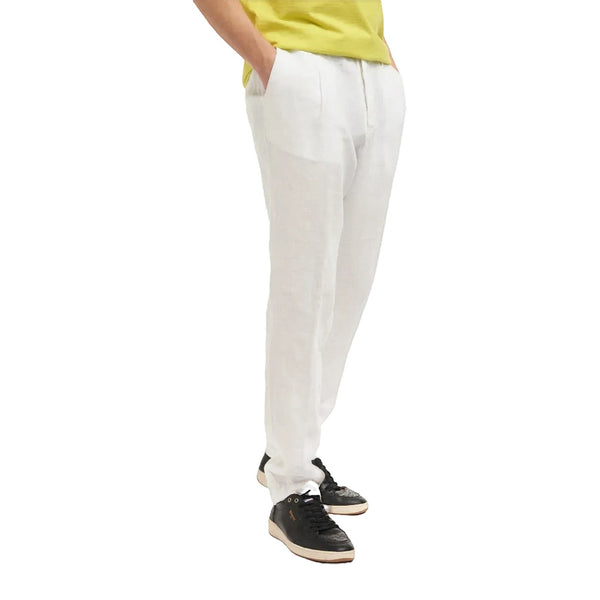 Pantaloni Uomo Blauer - Pantalone Lungo - Bianco