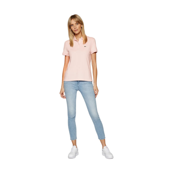 Polo Donna Lacoste - Maglietta M/C - Rosa
