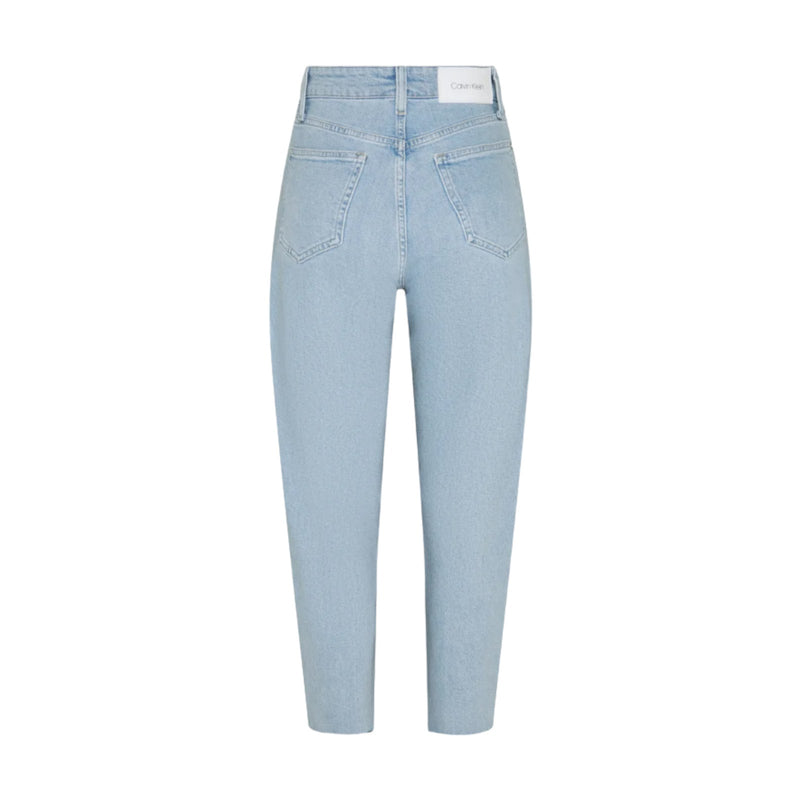 Jeans Donna Calvin Klein - Mom Jean Soft Light Blu - Celeste