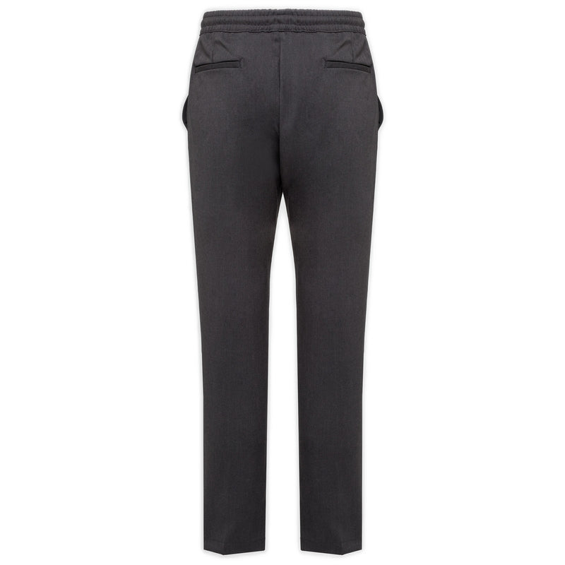 Pantaloni Uomo Alpha Studio - Jogging Coulisse Light Gabardine - Nero