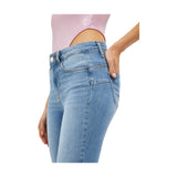 Jeans Donna Liu Jo - B.up Divine H.w. - Celeste