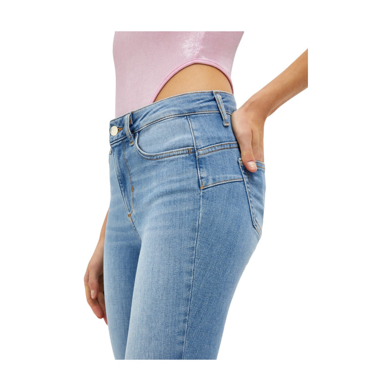 Jeans Donna Liu Jo - B.up Divine H.w. - Celeste