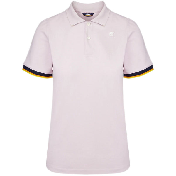 Polo Uomo K-Way - Polo Manica Corta Vincent - Rosa