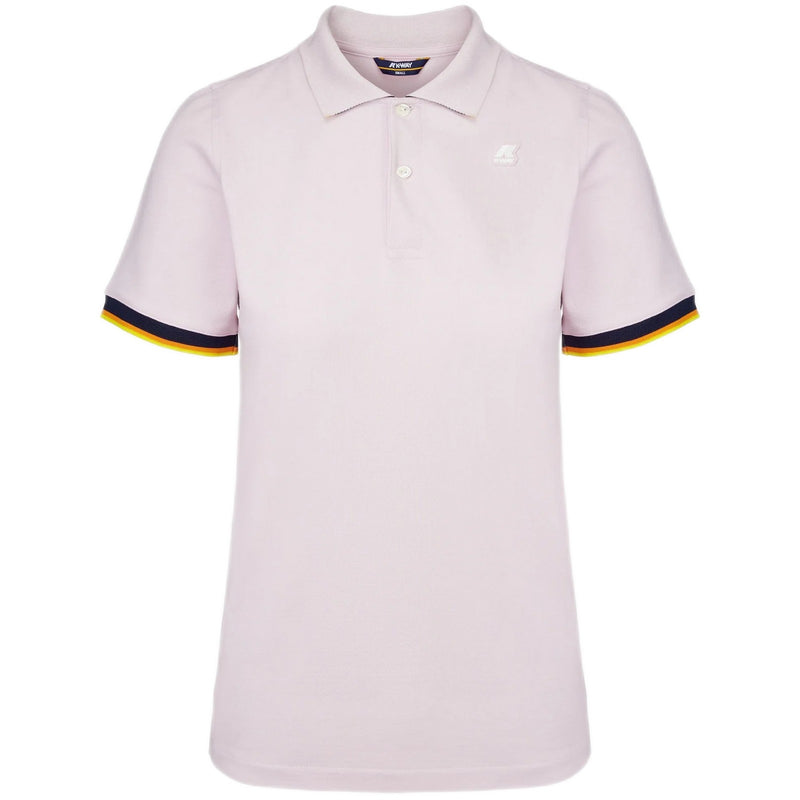 Polo Uomo K-Way - Polo Manica Corta Vincent - Rosa