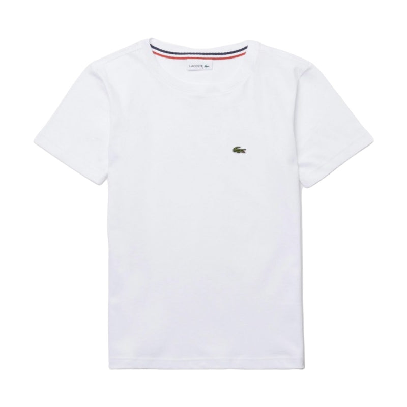 T-shirt Bambino Lacoste - T-Shirt - Bianco