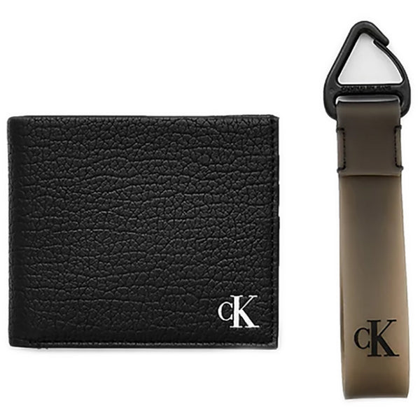 Portafogli Uomo Calvin Klein - Billfold W/Icon+Keyfob - Nero