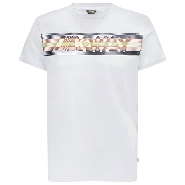 T-shirt Uomo K-Way - T-Shirt Acel - Bianco