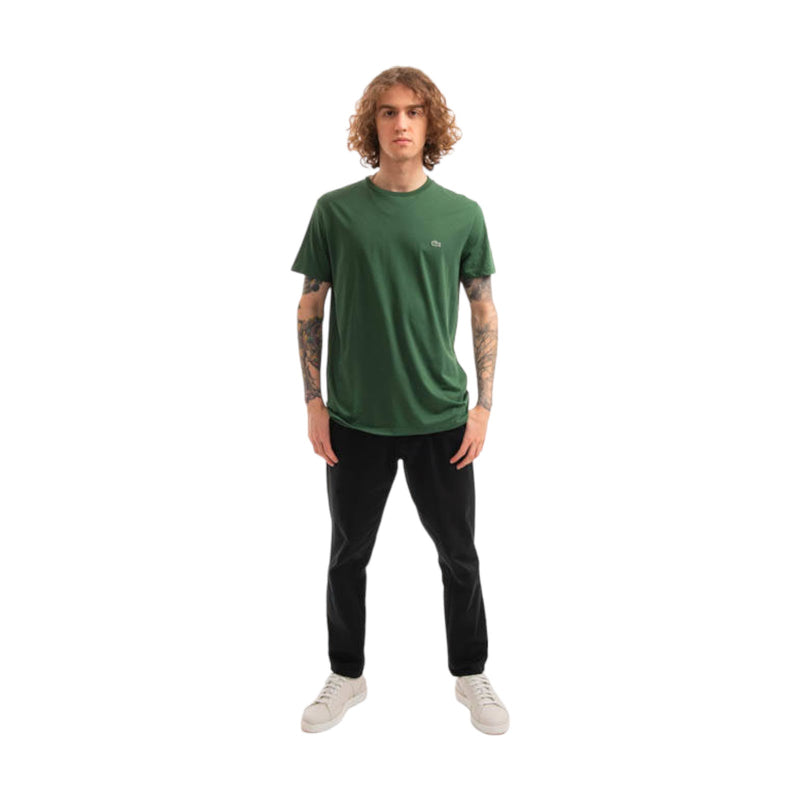 T-shirt Uomo Lacoste - T-Shirt 100% Pima Cotton - Verde