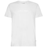 T-shirt Uomo Calvin Klein - Modern Front Logo T-Shirt - Bianco