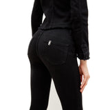 Jeans Donna Liu Jo - B.up Ideal H.w. - Nero