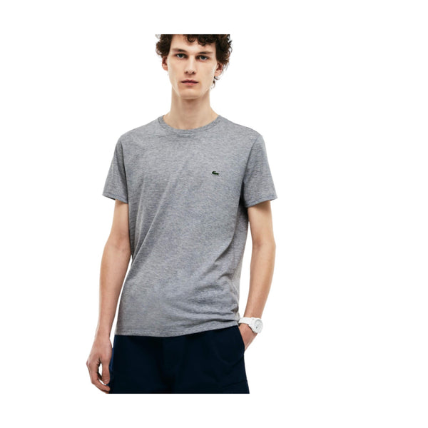 T-shirt Uomo Lacoste - T-Shirt 100% Pima Cotton - Grigio