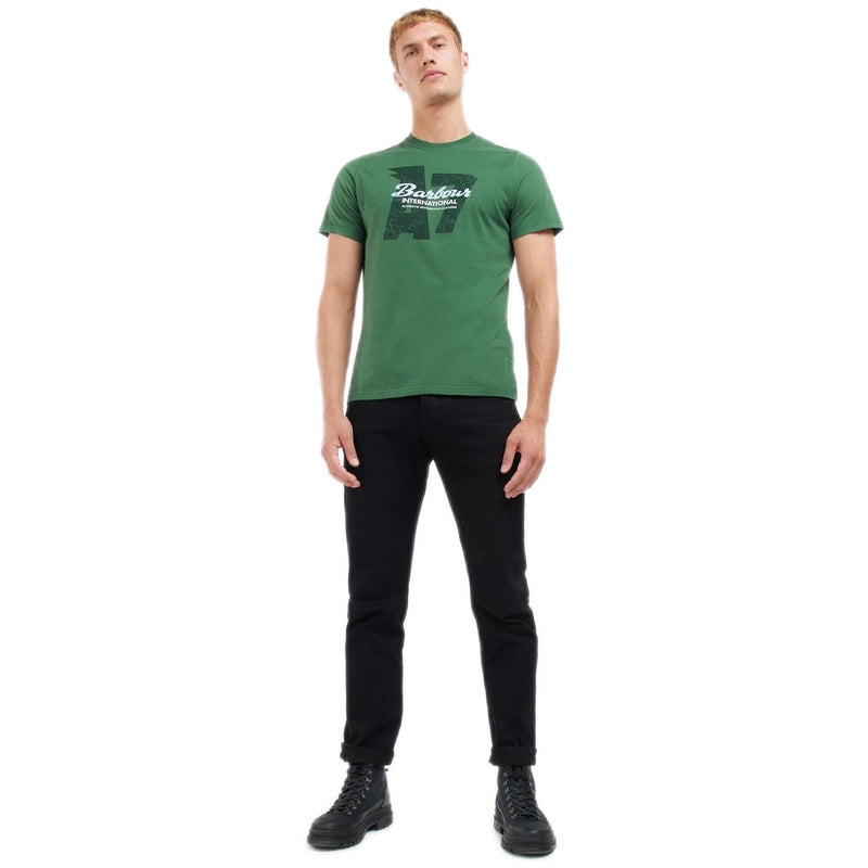 T-shirt Uomo Barbour International - Vantage Tee - Verde