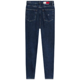 Jeans Donna Tommy Hilfiger - Mom Jean Uhr Tprd Sdtb - Nero