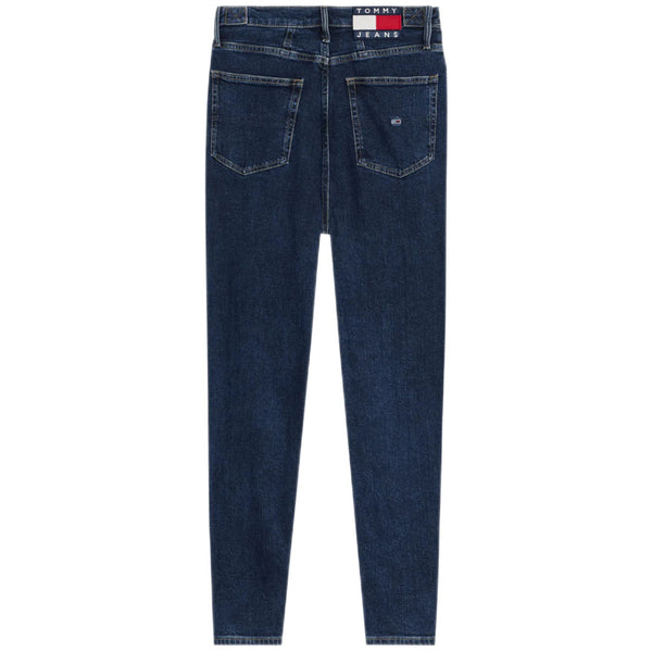 Jeans Donna Tommy Hilfiger - Mom Jean Uhr Tprd Sdtb - Nero