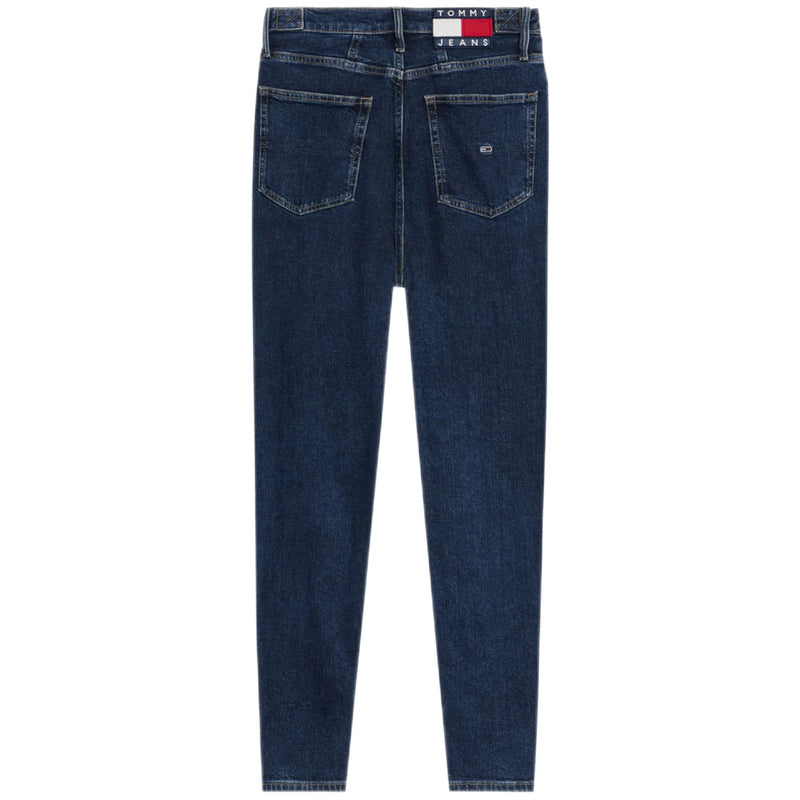 Jeans Donna Tommy Hilfiger - Mom Jean Uhr Tprd Sdtb - Nero