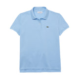 Polo Donna Lacoste - Maglietta M/C - Celeste