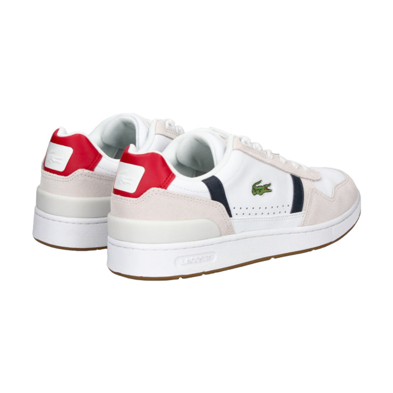 Sneaker Uomo Lacoste - T-Clip 0120 2 Sma - Bianco