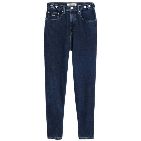 Jeans Donna Tommy Hilfiger - Mom Jean Uhr Tprd Sdtb - Nero
