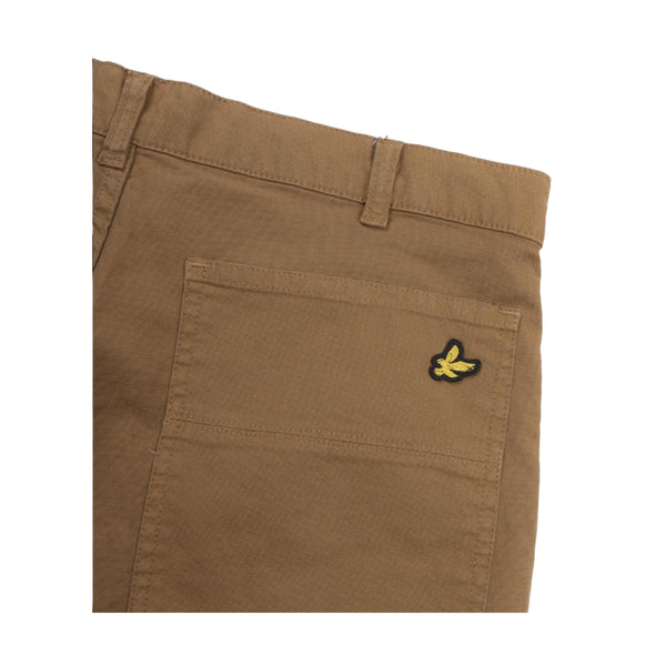 Pantaloncini Uomo Lyle & Scott - White Hart Lane Shorts - Marrone