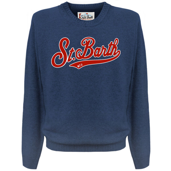 Maglioni Uomo Mc2 Saint Barth - Heron Round-Neck Sweater - Multicolore