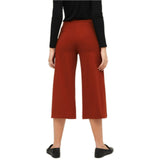 Pantaloni Donna Surkana - Pantaloni Larghi Crop - Marrone