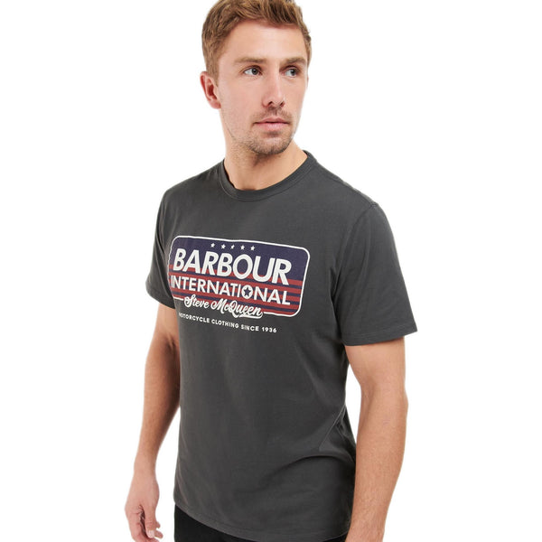 T-shirt Uomo Barbour International - Tanner Tee - Grigio
