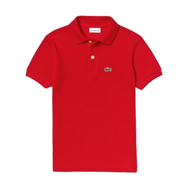 Polo Bambini Unisex Lacoste - Maglietta M/C - Rosso