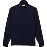 Maglie a manica lunga Uomo Lacoste - Long Sleeved Turtle Neck Tee-Shirt - Blu