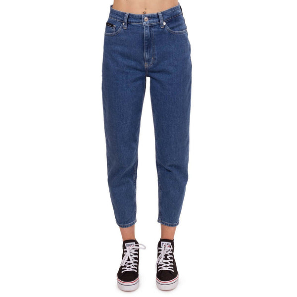 Jeans Donna Calvin Klein - Mom Jean - Blu