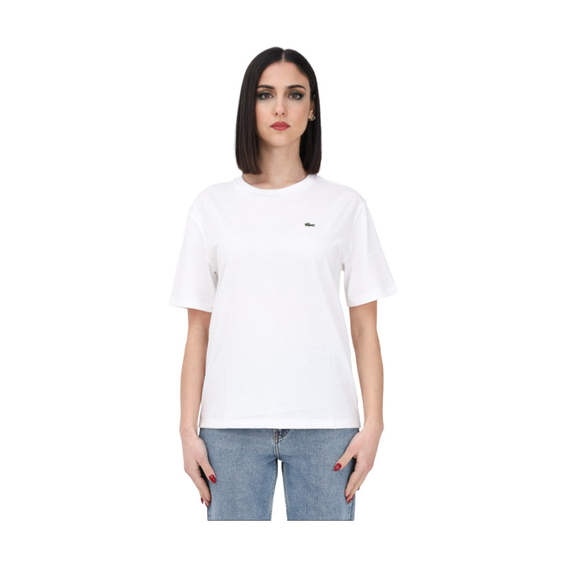 T-shirt Donna Lacoste - T-Shirt - Bianco