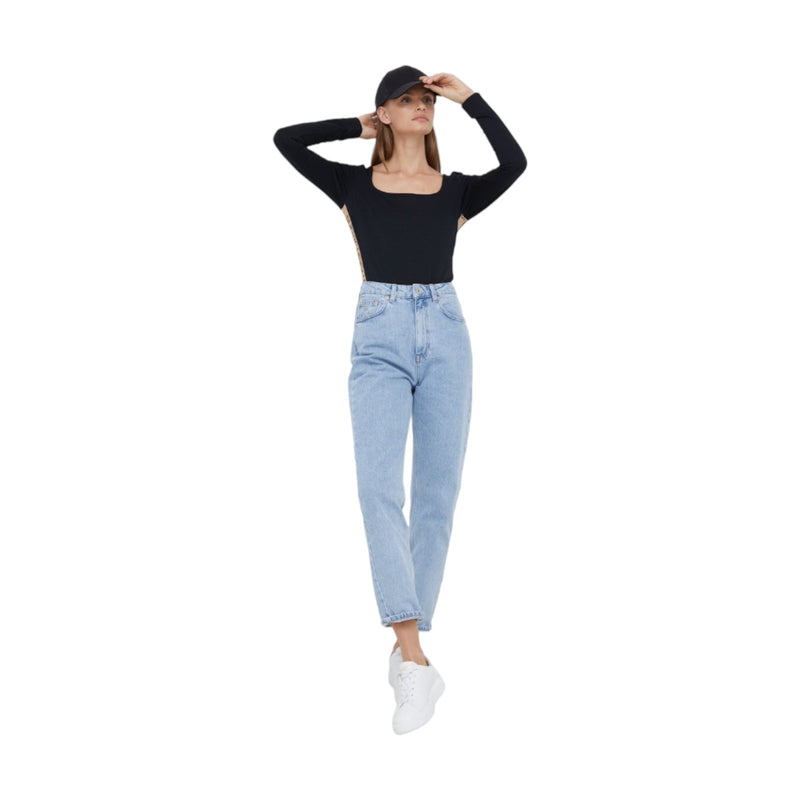 Jeans Donna Calvin Klein - Mom Jean Soft Light Blu - Celeste