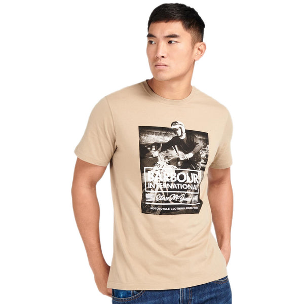 T-shirt Uomo Barbour International - Morris Tee - Beige