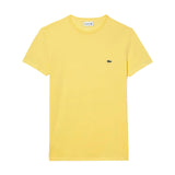 T-shirt Uomo Lacoste - T-Shirt 100% Pima Cotton - Giallo