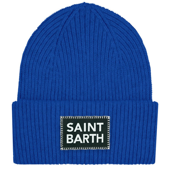 Berretti in maglia Uomo Mc2 Saint Barth - Berry Knitted Cap - Blu