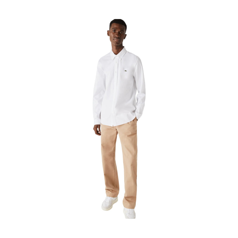 Camicie classiche Uomo Lacoste - Camicia M/L - Bianco