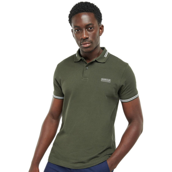 Polo Uomo Barbour International - Essential Tipped Polo - Verde