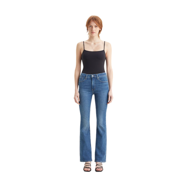 Jeans Donna Levi's - 725 High Rise Bootcut - Blu