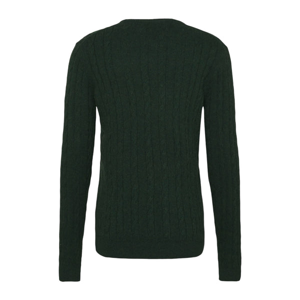 Maglioni Uomo Lyle & Scott - Cable Jumper - Verde