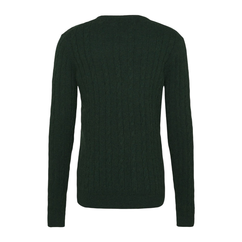 Maglioni Uomo Lyle & Scott - Cable Jumper - Verde